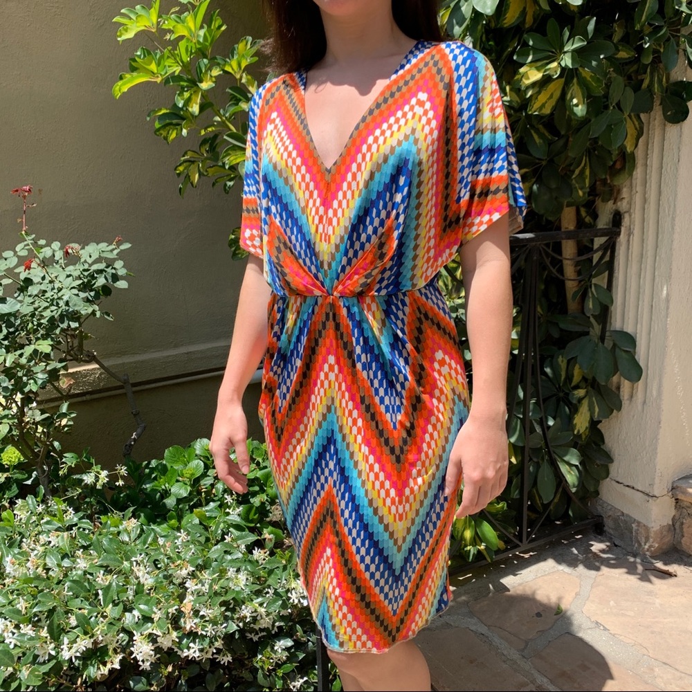 TRINA TURK Multicolor Mini Dress